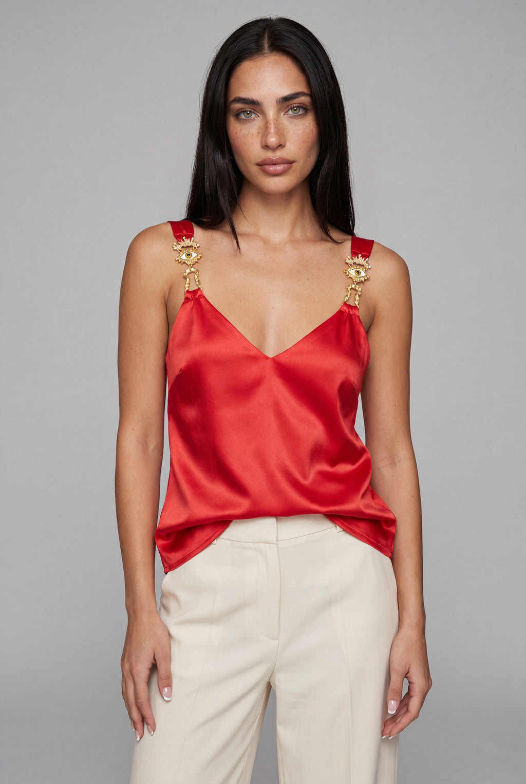 Zara Satin Top