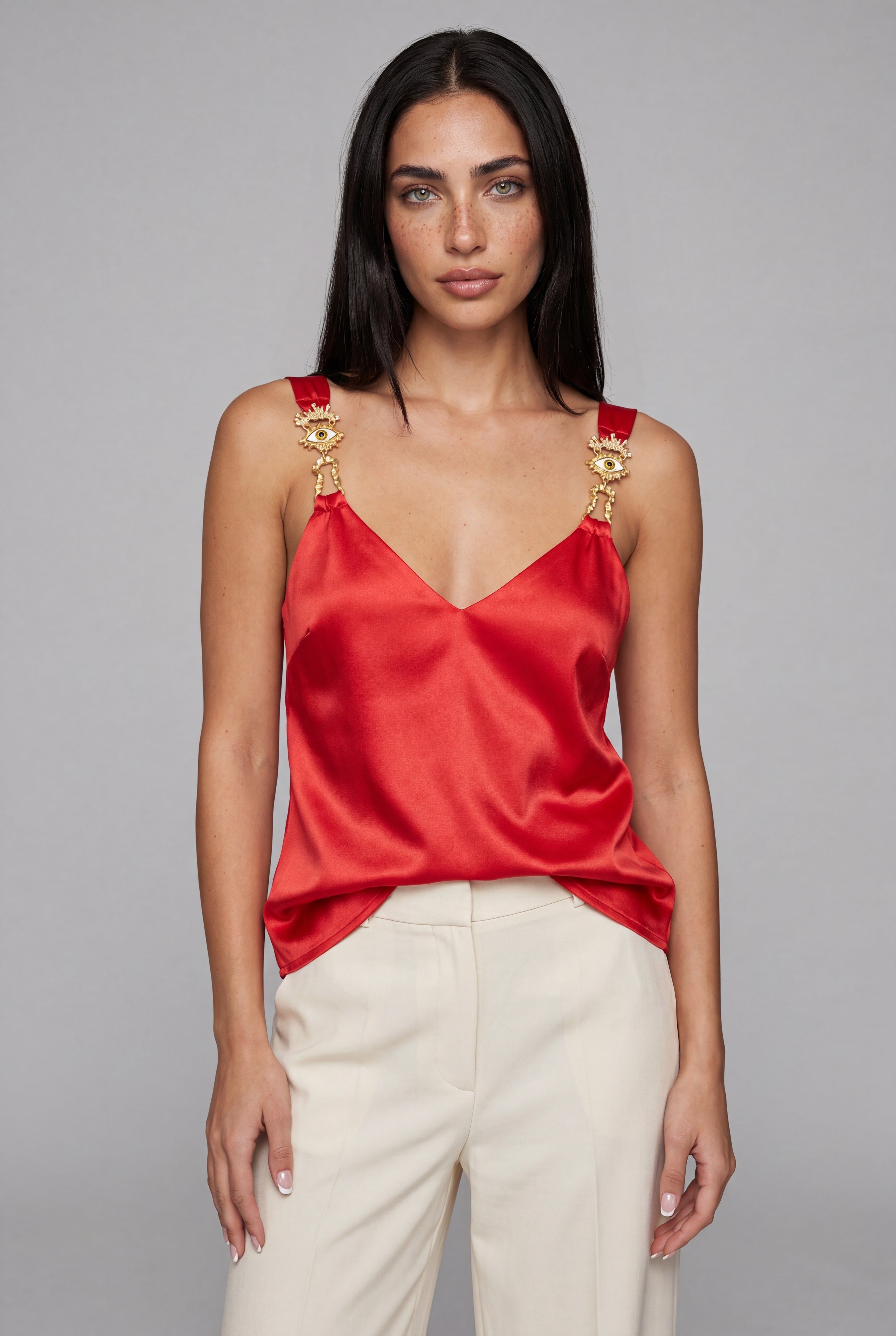 Zara Satin Top