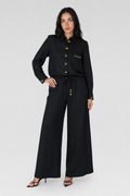 Suri Linen Set - Black - 1