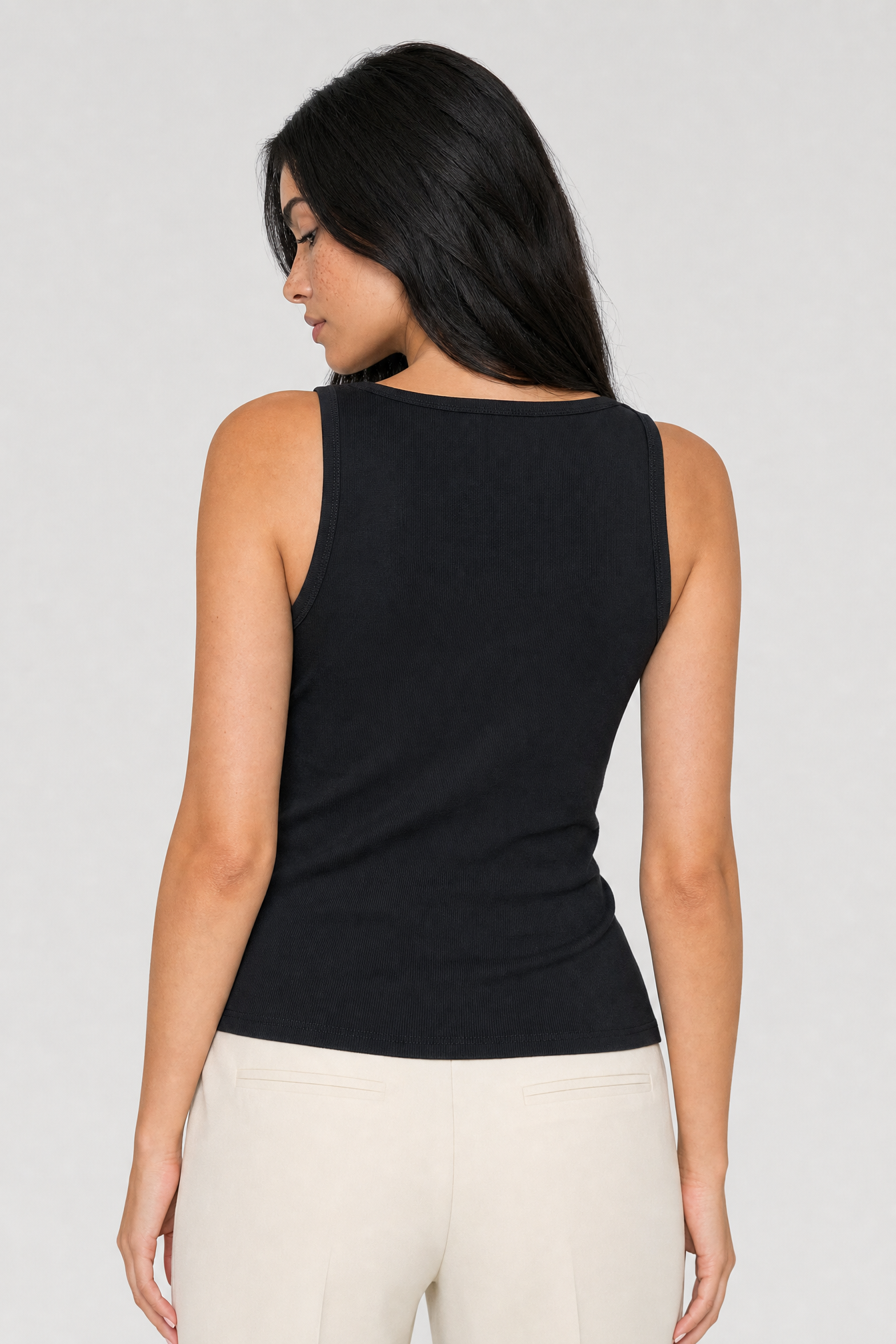 Talisman Charm Tank - Black - 4