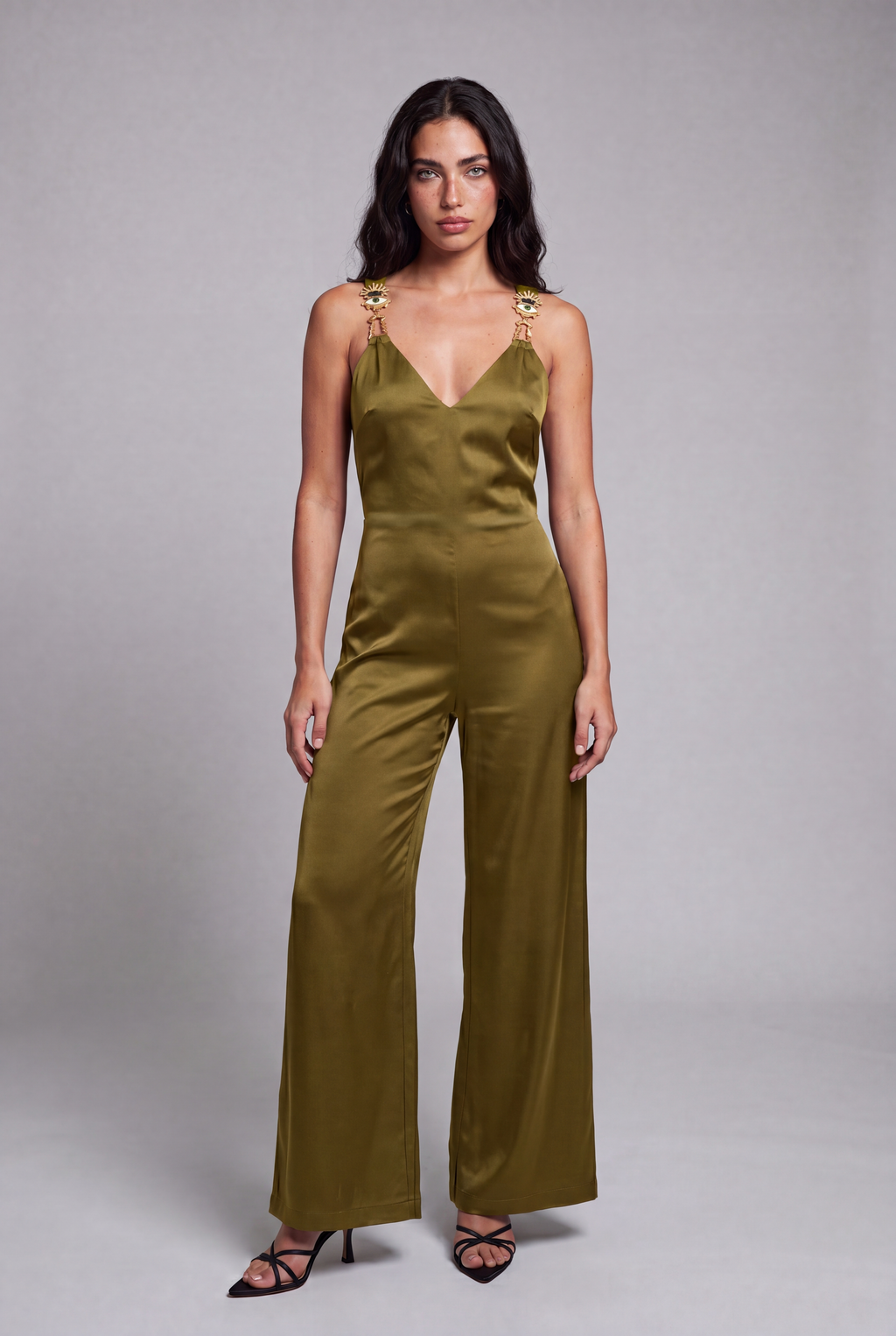 Zara Satin Jumpsuit