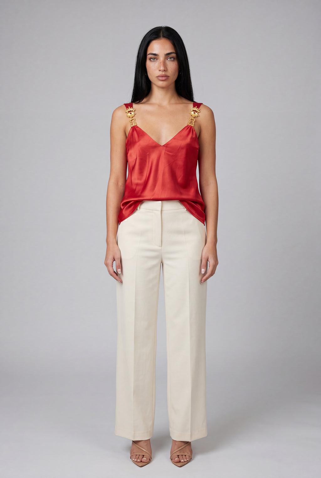 Zara Satin Top