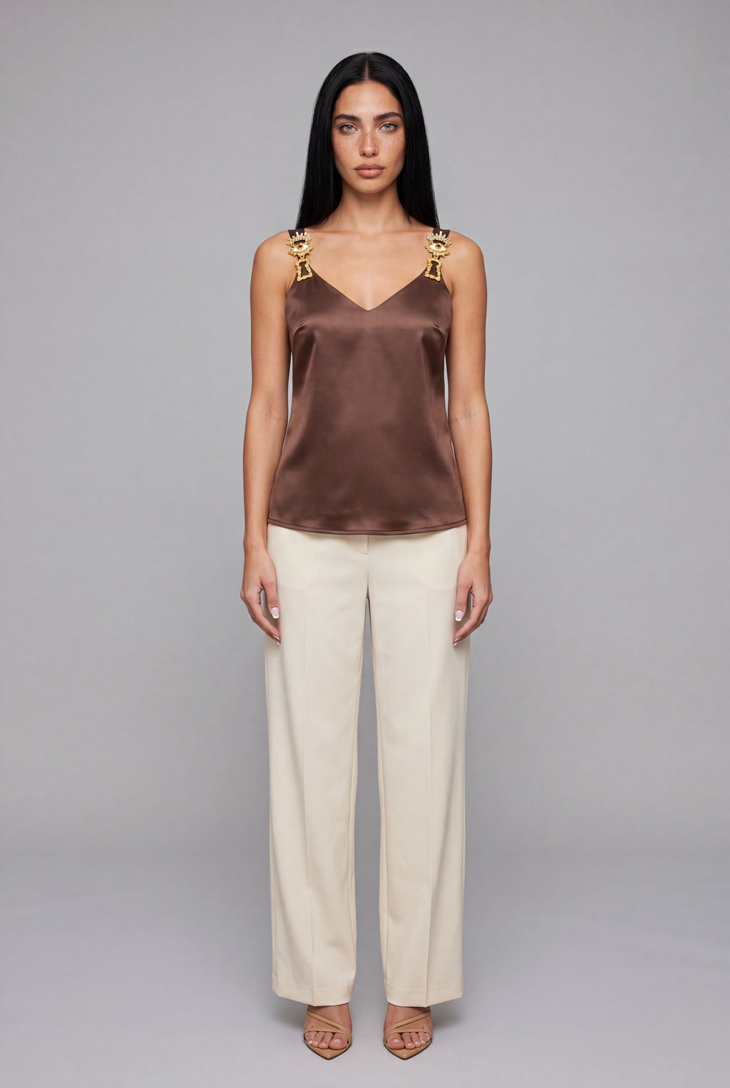 Zara Satin Top