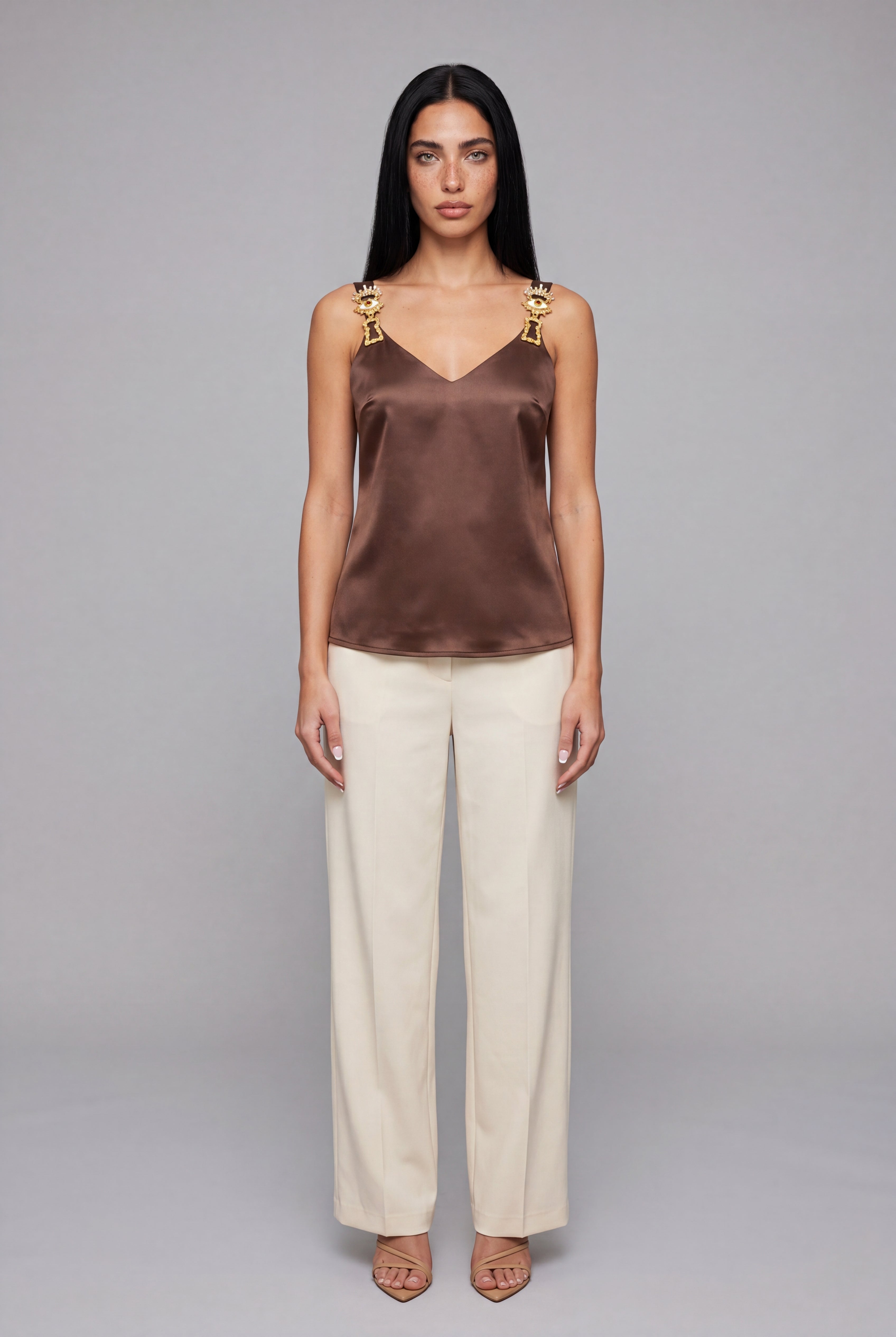 Zara Satin Top