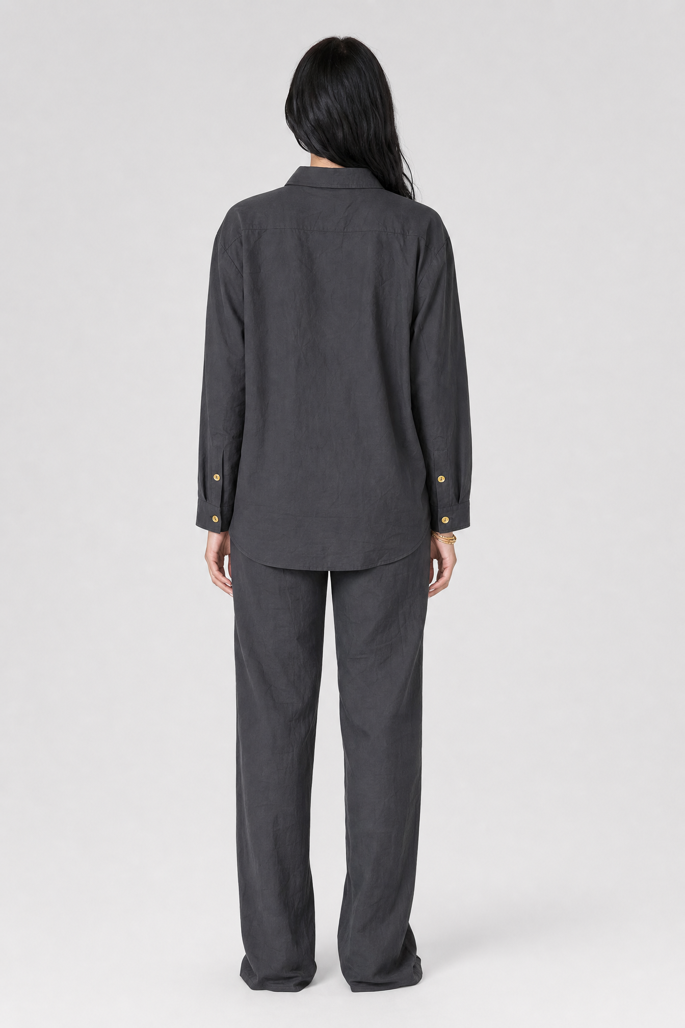 Black Linen Set