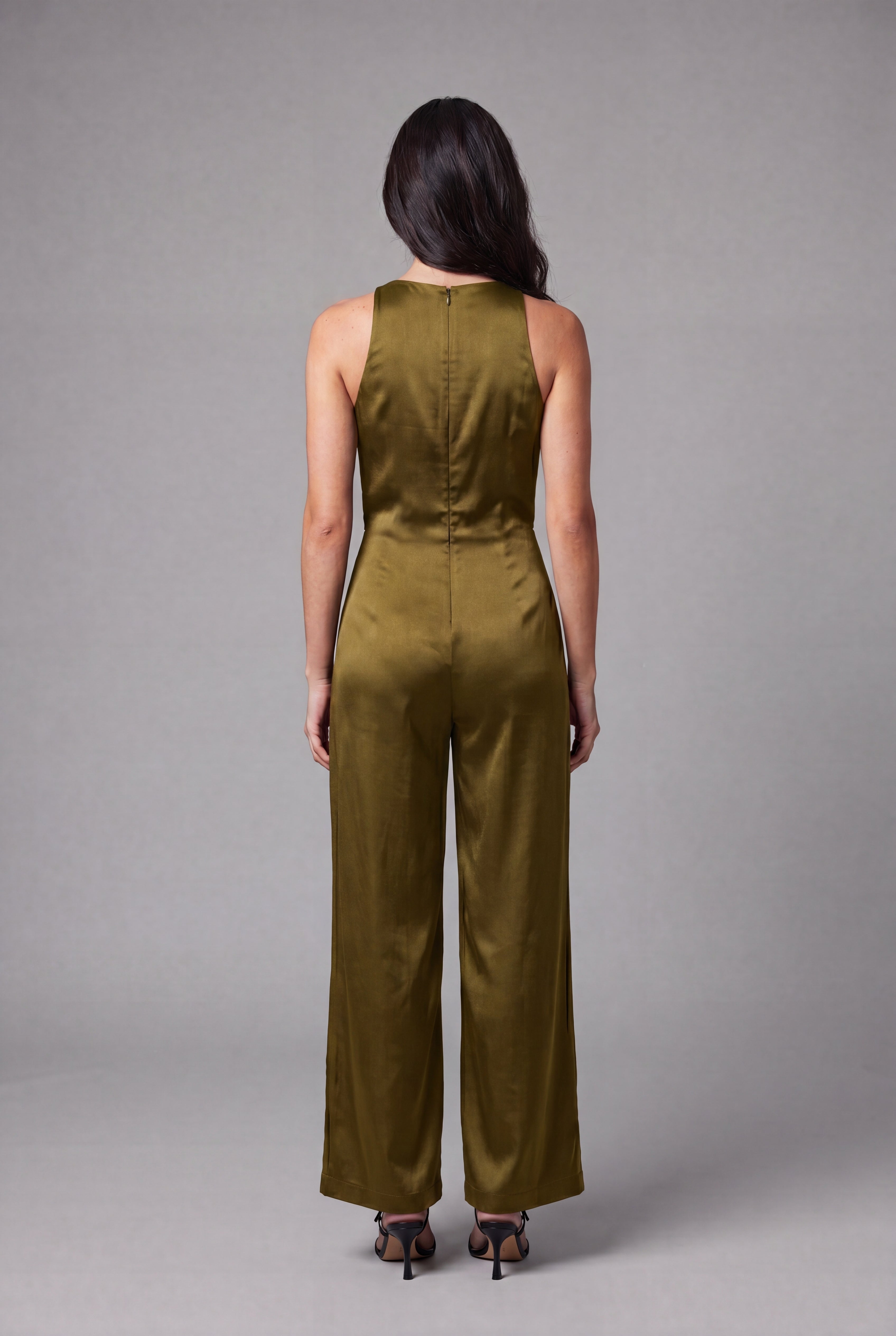 Zara Satin Jumpsuit
