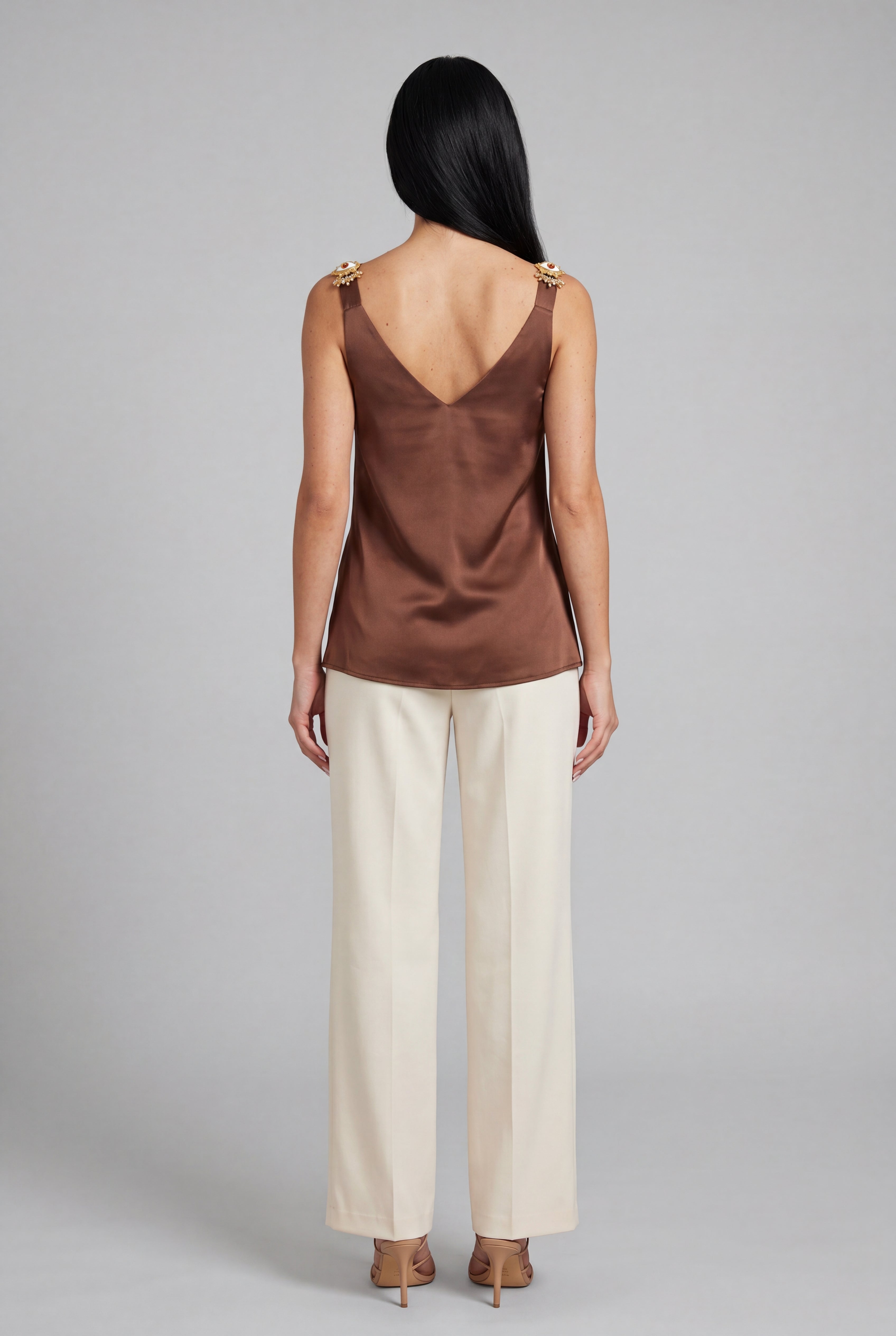 Zara Satin Top