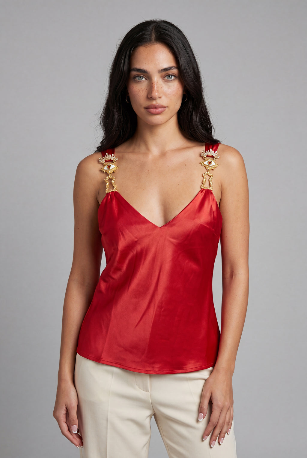 Zara Satin Top