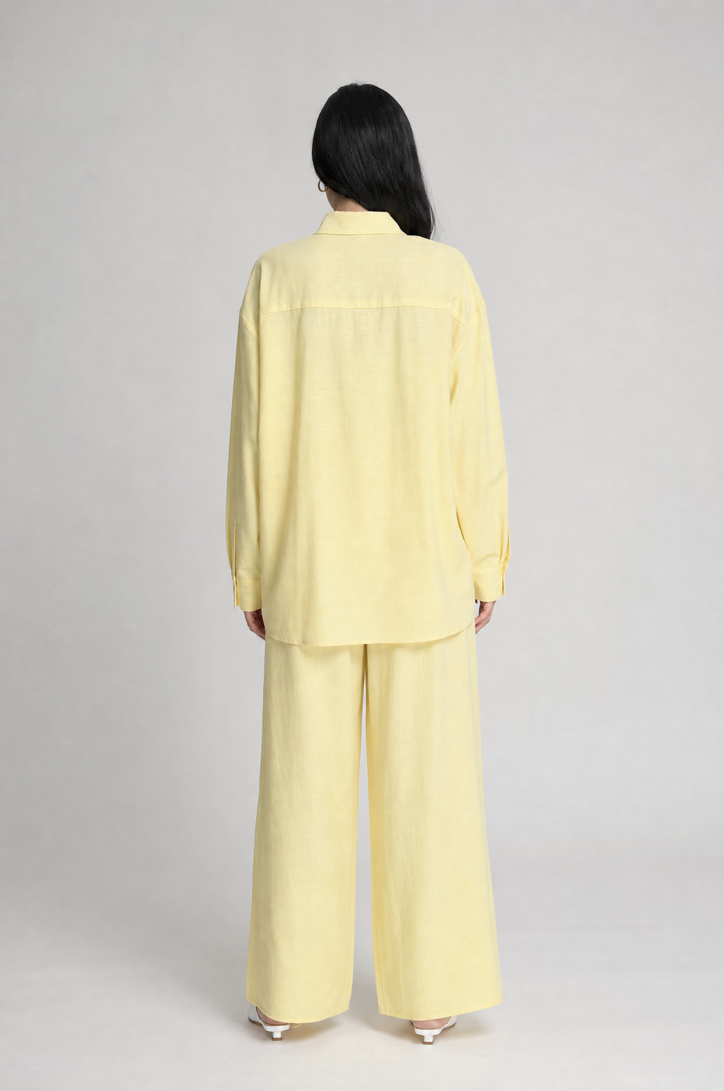 Linen Key-Charm Set - Yellow - 2